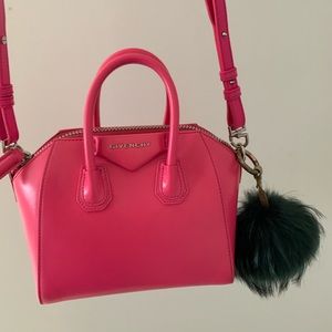 Saks fifth avenue exclusive hot pink Givenchy bag